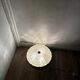 Vintage Peill & Putzler Optical Glass Flush Ceiling Lamp 1960s-70s