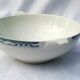 Vintage salad bowl in earthenware from Digoin Sarreguemines model Olga
