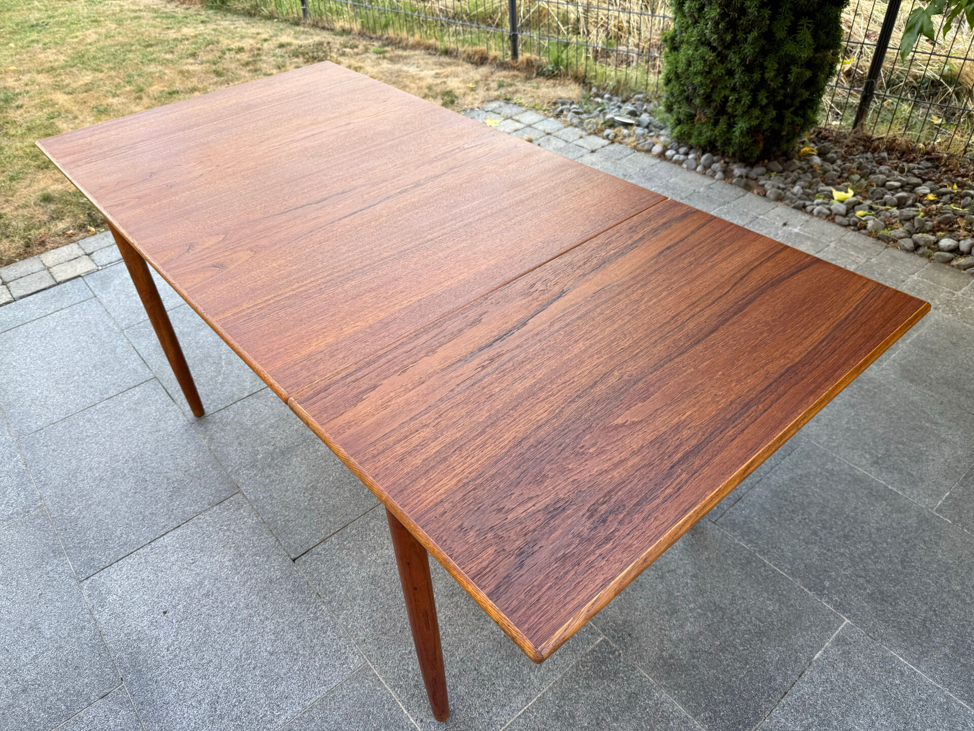 Scandinavian extendable dining table 1960