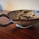 Candle holder fat lava 1960 style vallauris
