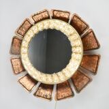 Illuminated mirror, Germany, 1970s