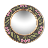 Mithé Espelt ceramic round mirror