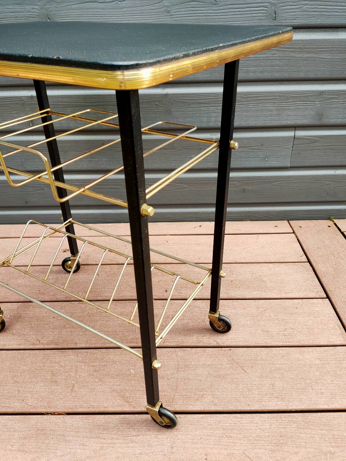 Vintage storage trolley