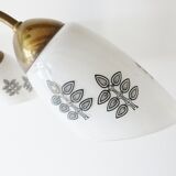 Lustre plafonnier à 9 feux 1950 vintage rockabilly 50's