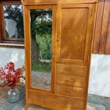 triple function wardrobe, hanging rail