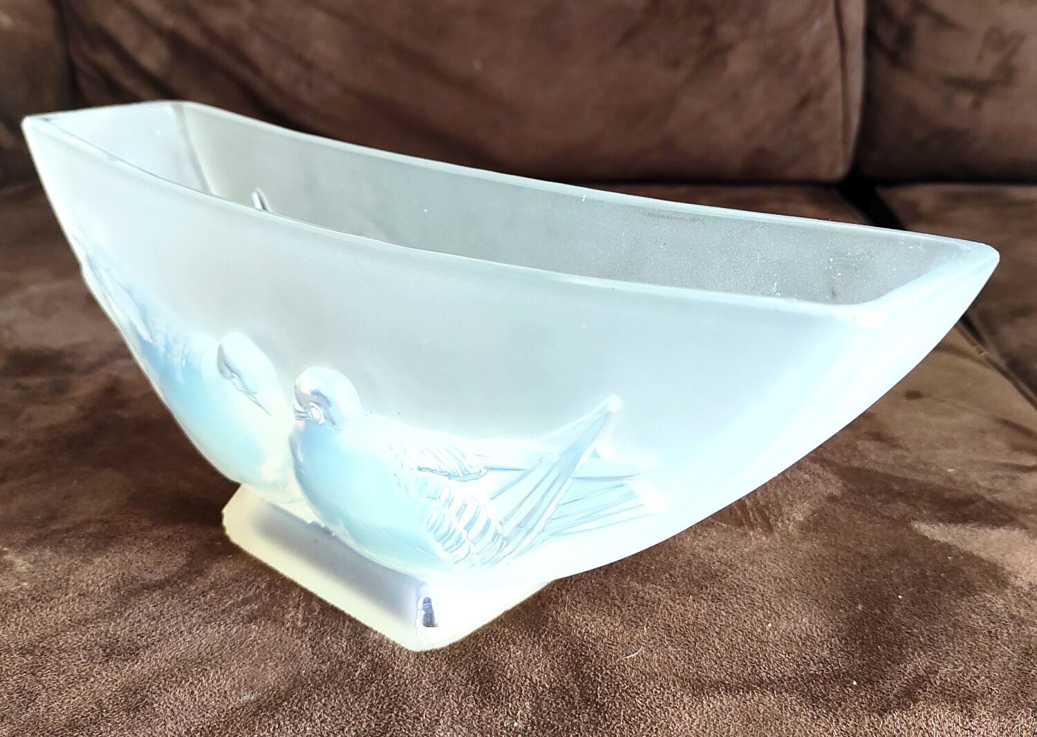 Verlys art deco vase