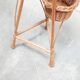 Vintage rattan plant holder