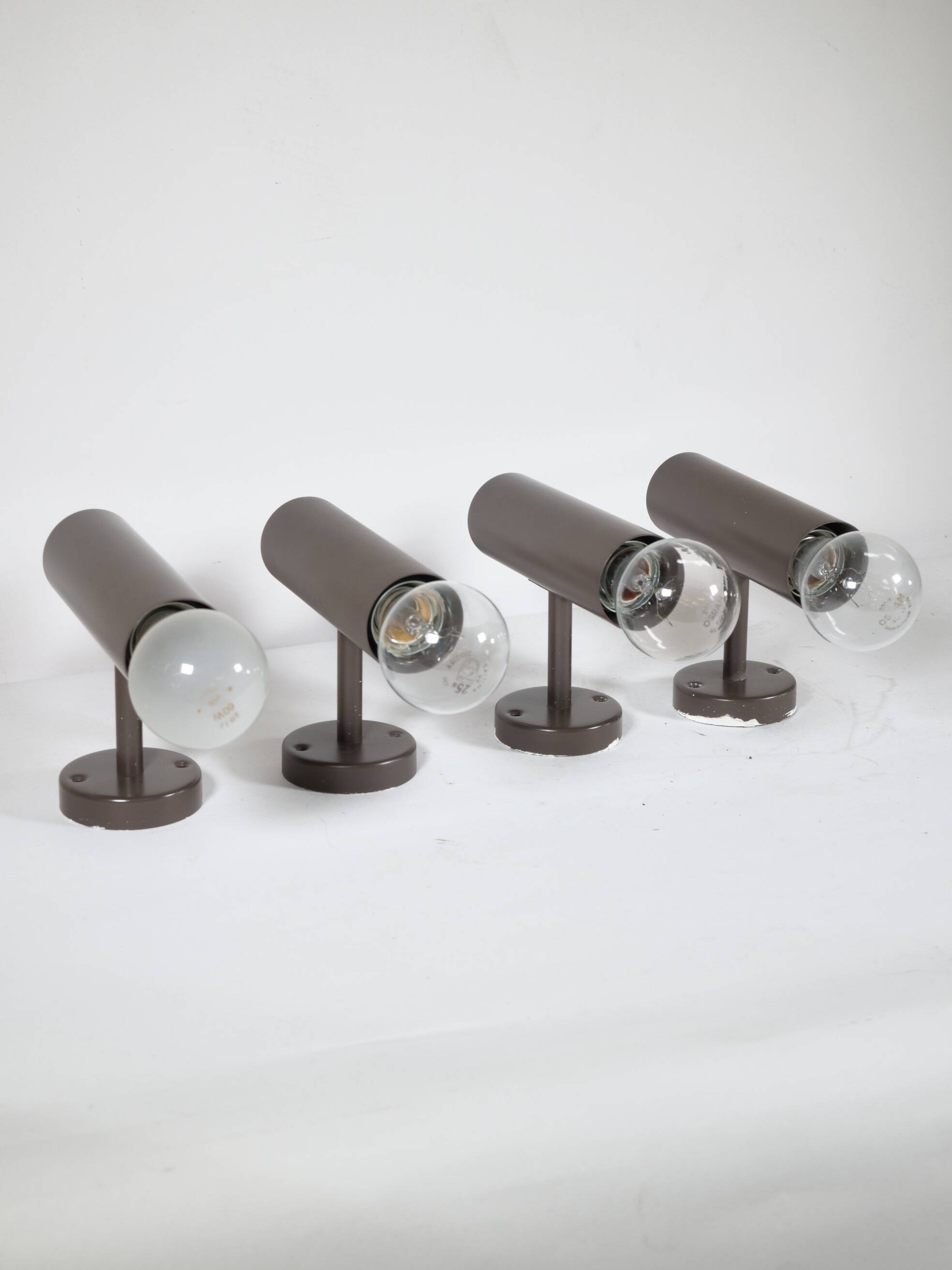 Vintage design wall/ceiling light by Beisl, set of 4, 1960s 1970s