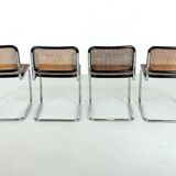Set of 4 Cesca chairs by Marcel Breuer for Gavina – 1960s