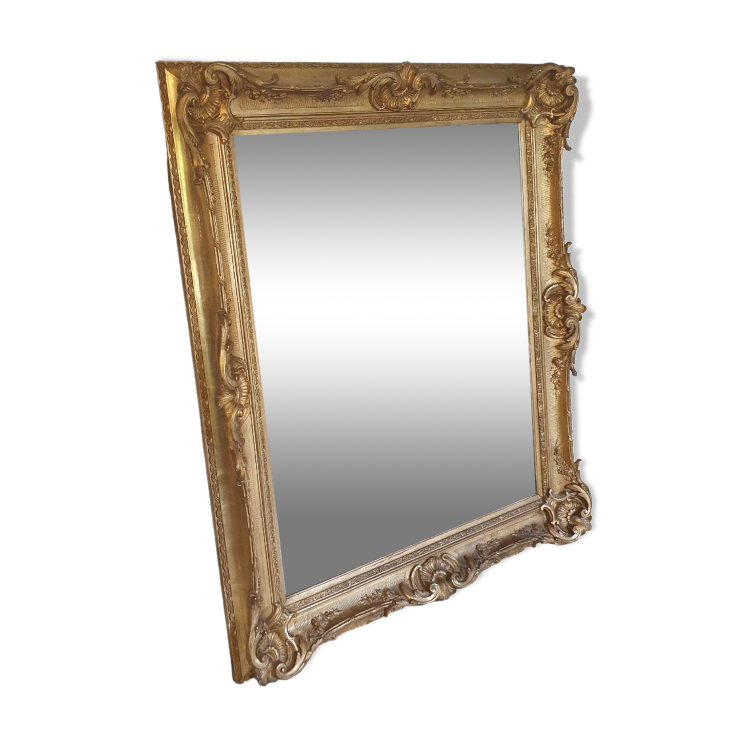 Golden mirror 116 x 97