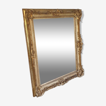 Miroir doré 116 x 97