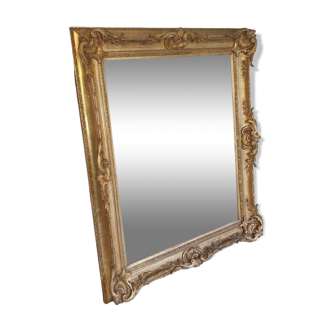 Miroir doré 116 x 97