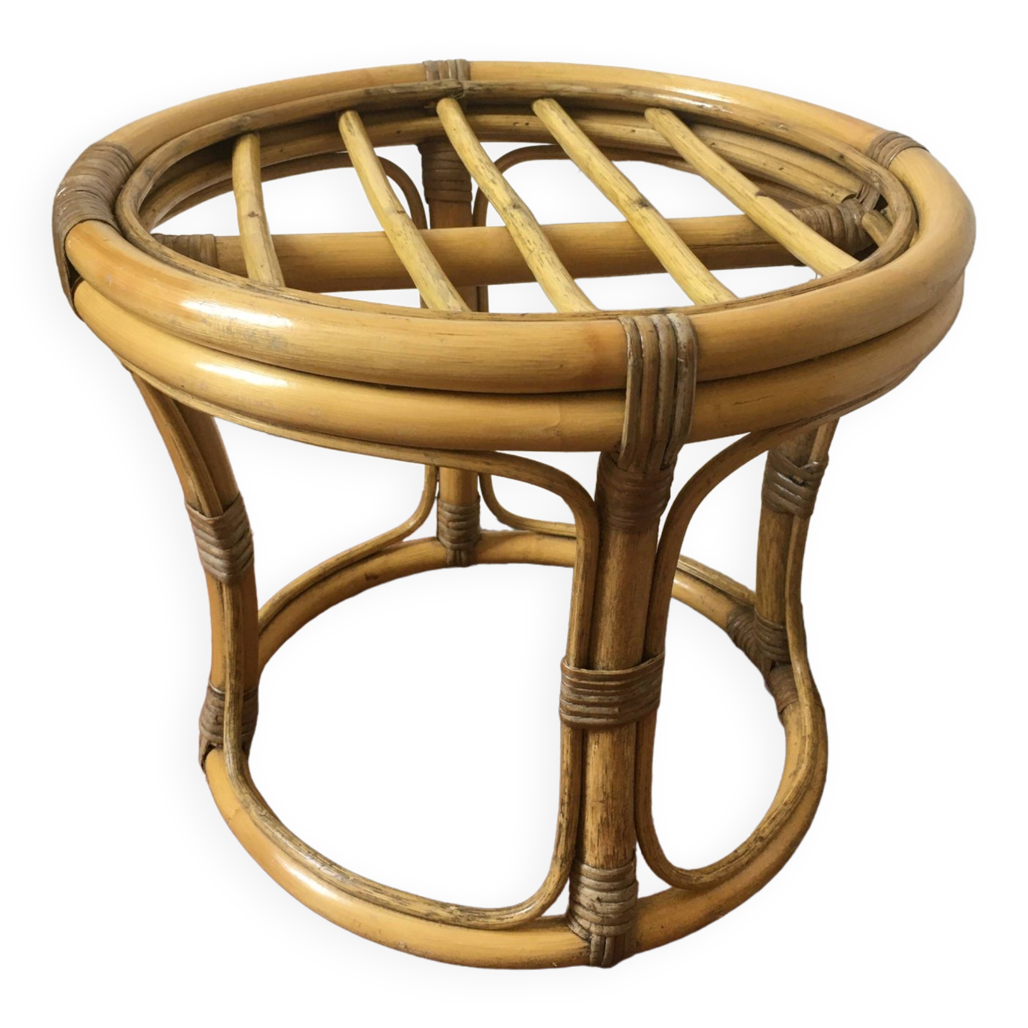 Tabouret rotin