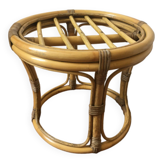 Tabouret rotin