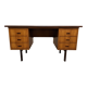 Scandinavian double-sided teak desk from the 50s/60s