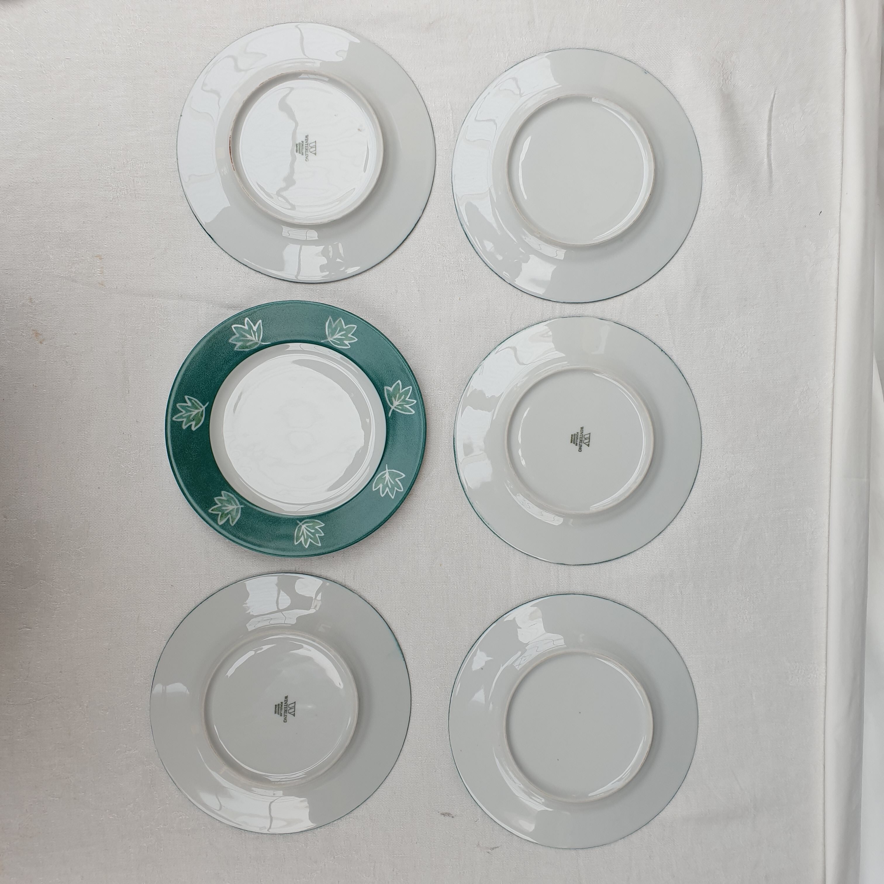 Dessert plates porcelain winterling bavaria