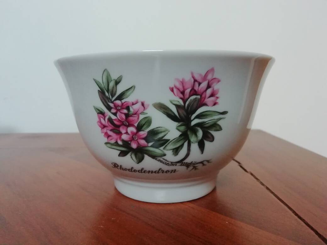 Mobil bowl real fine porcelain