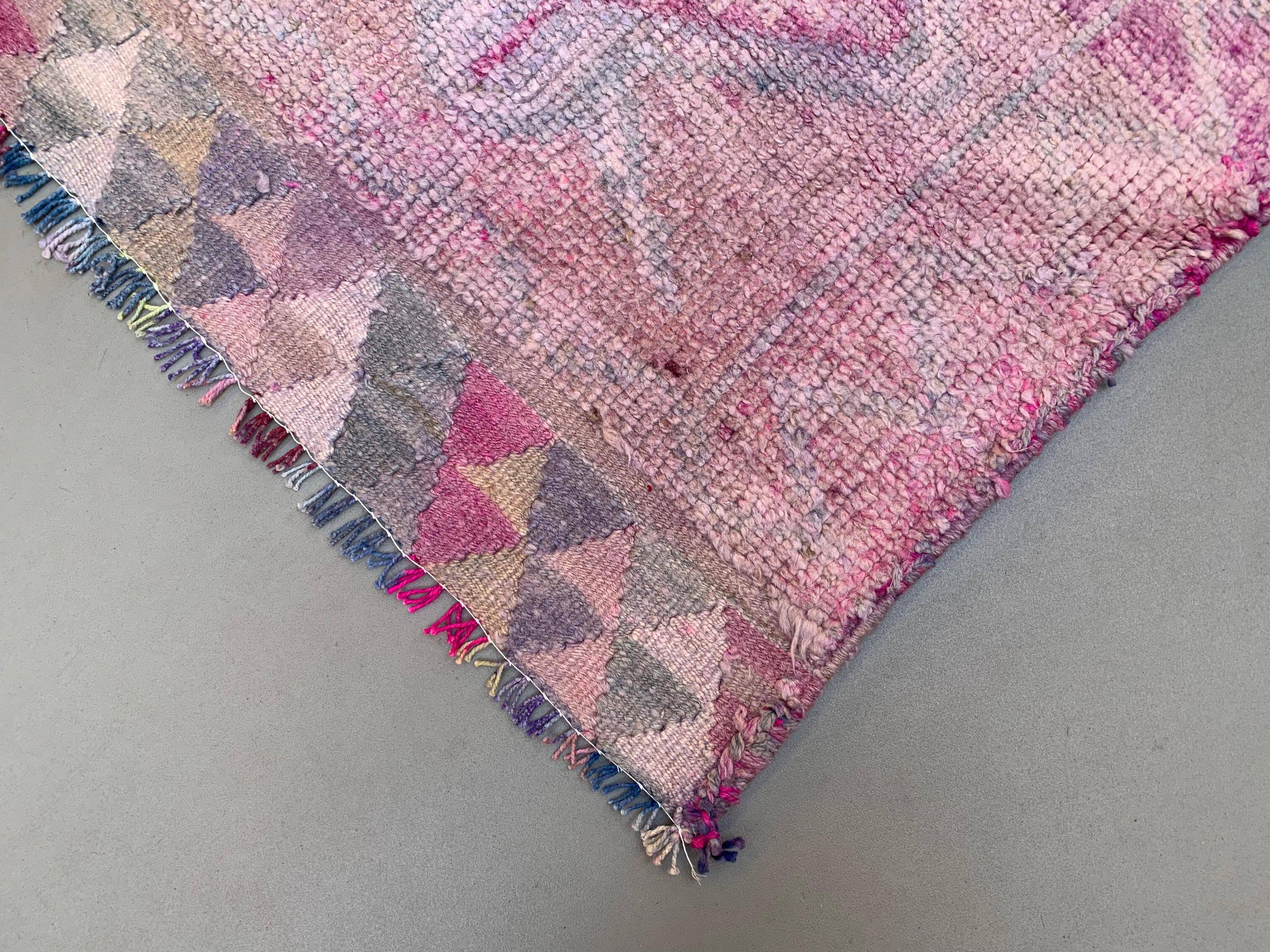 Vintage Turkish  Tribal Runner 318x90 cm veg dye wool rug tribal, handmade