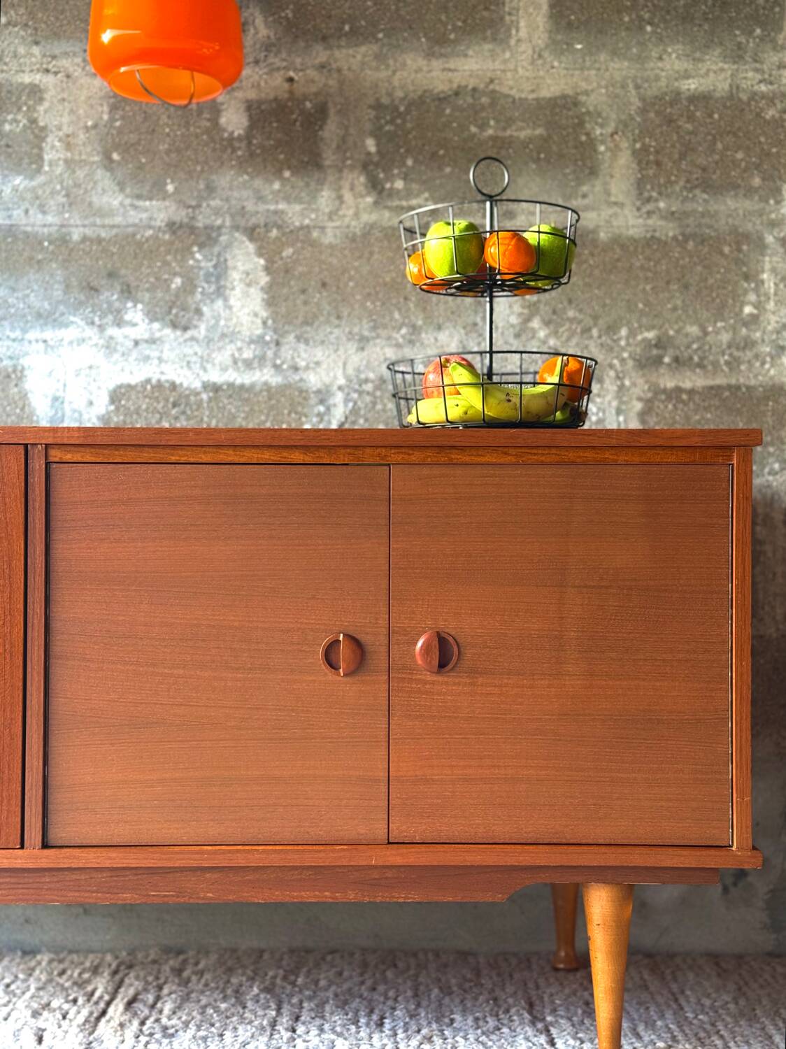 Scandinavian teak sideboard, 1960s/70s.