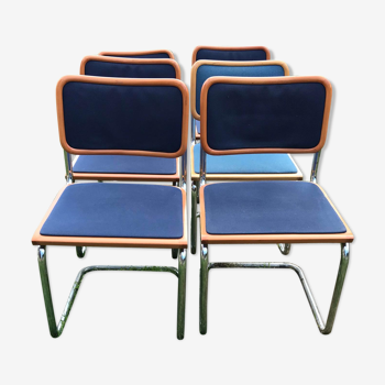 Ensemble de 4 chaises Cesca, Marcel Breuer