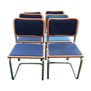 ensemble de 4 chaises Cesca, Marcel Breuer