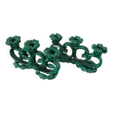 Chandeliers barbotine Vallauris 1950