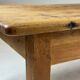 English antique pine dining table
