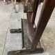 Antique hand-cranked easel