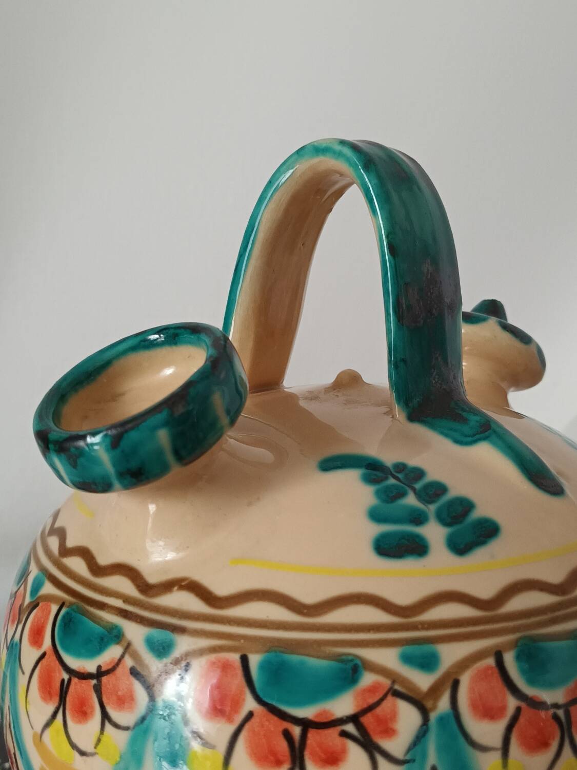 Vintage ceramic gargoulette Italy