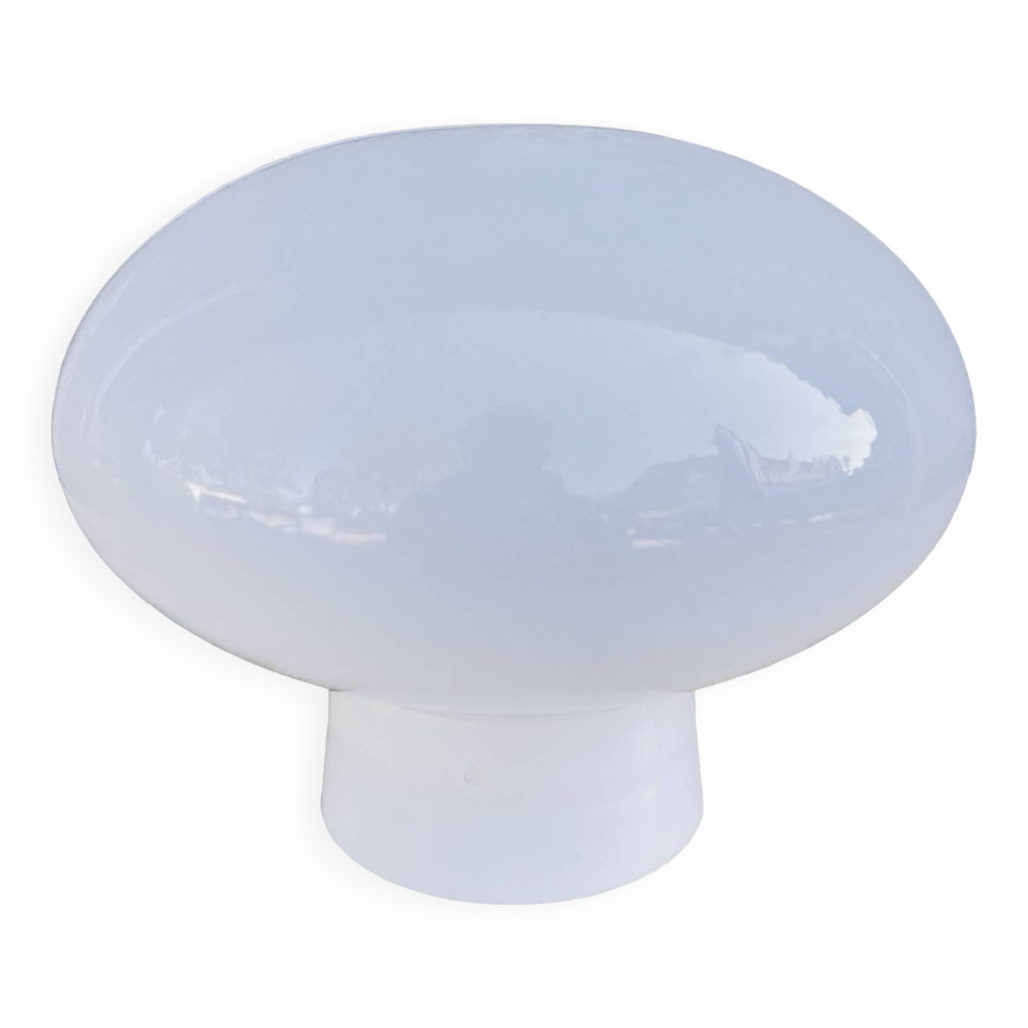 White wall lamp, Elektrosvit Nové Zámky, Czechoslovakia, 1960s, space age