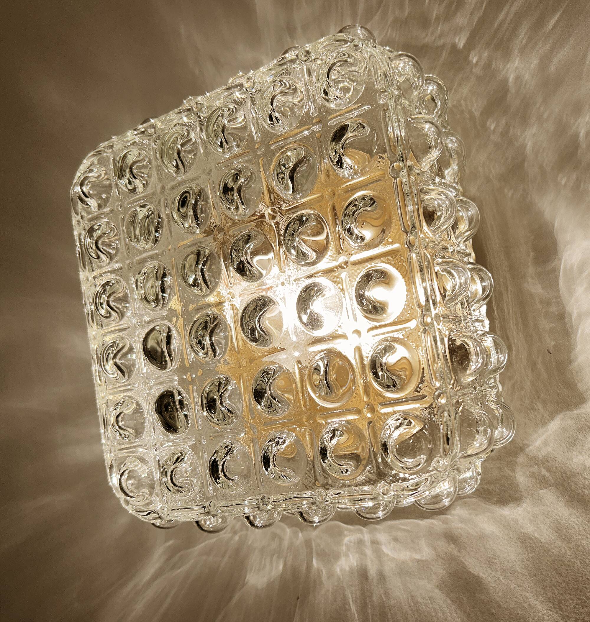 Vintage Glass Bubble Ceiling Light