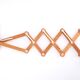 Extendable wooden wall lamp by Translandia, 60s
