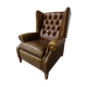 Leather reclining chair