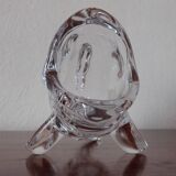 Fish emptier, Crystallin from Vannes le Châtel, Vintage France