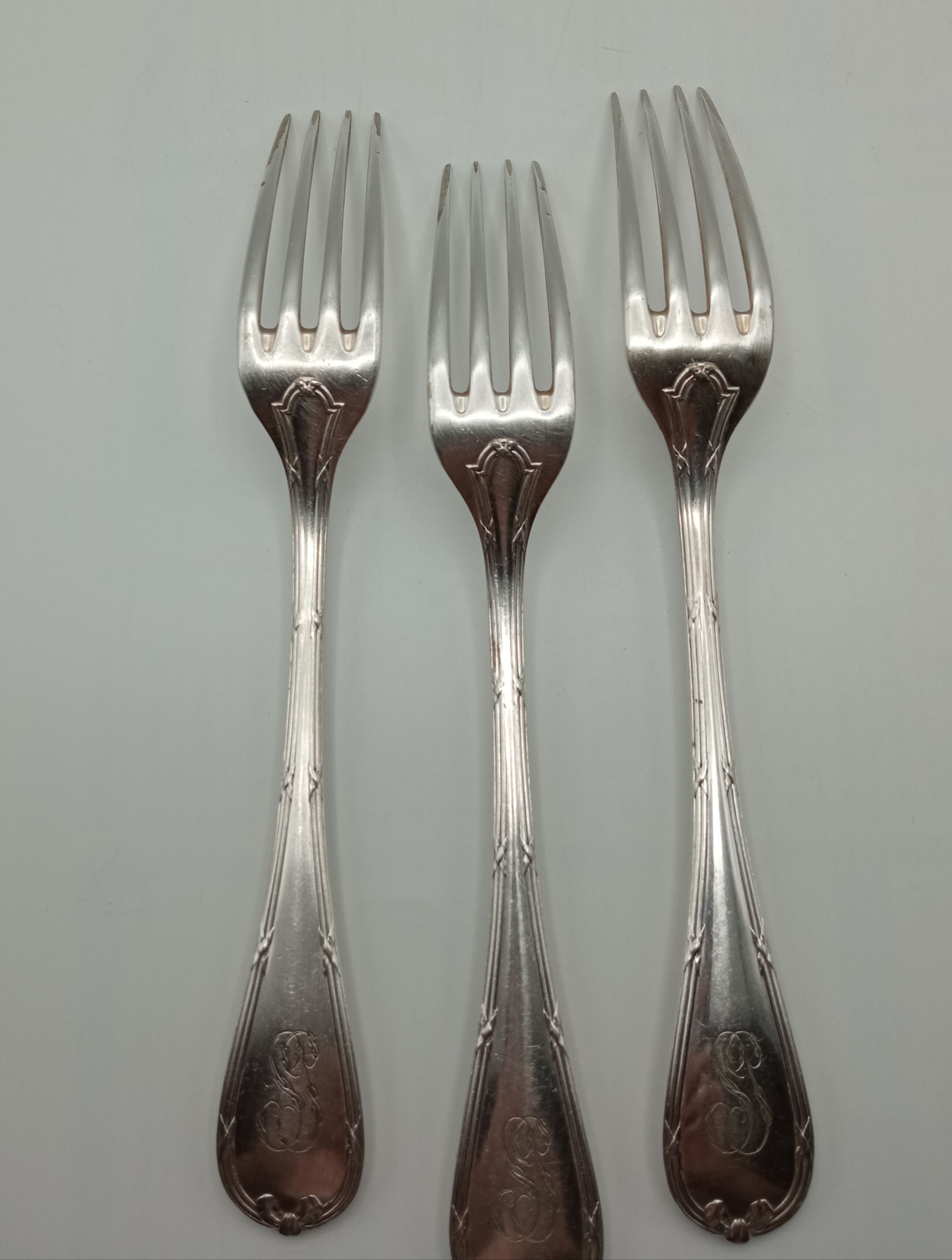 Twelve Christofle cutlery