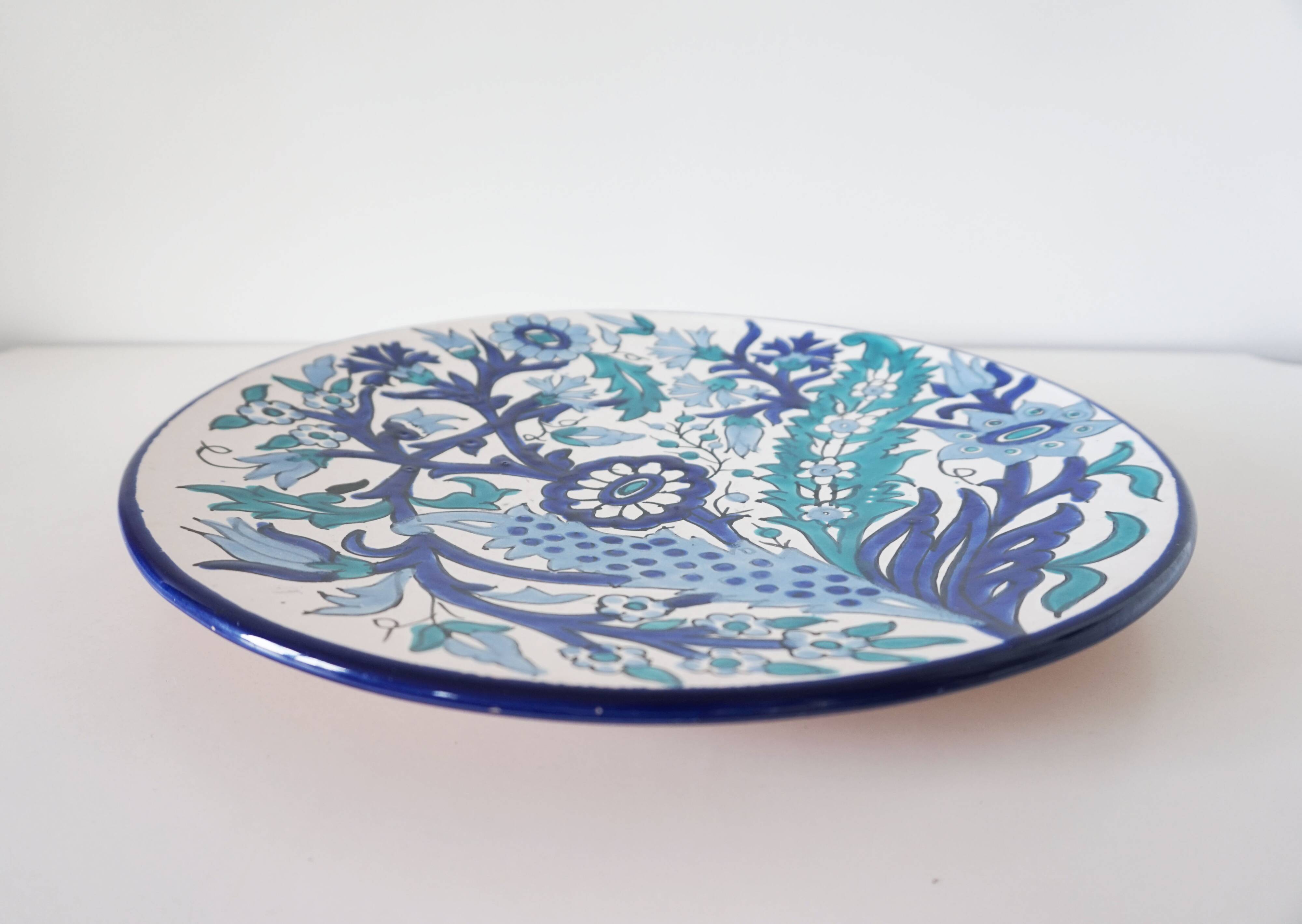 Large ceramic dish from Spain