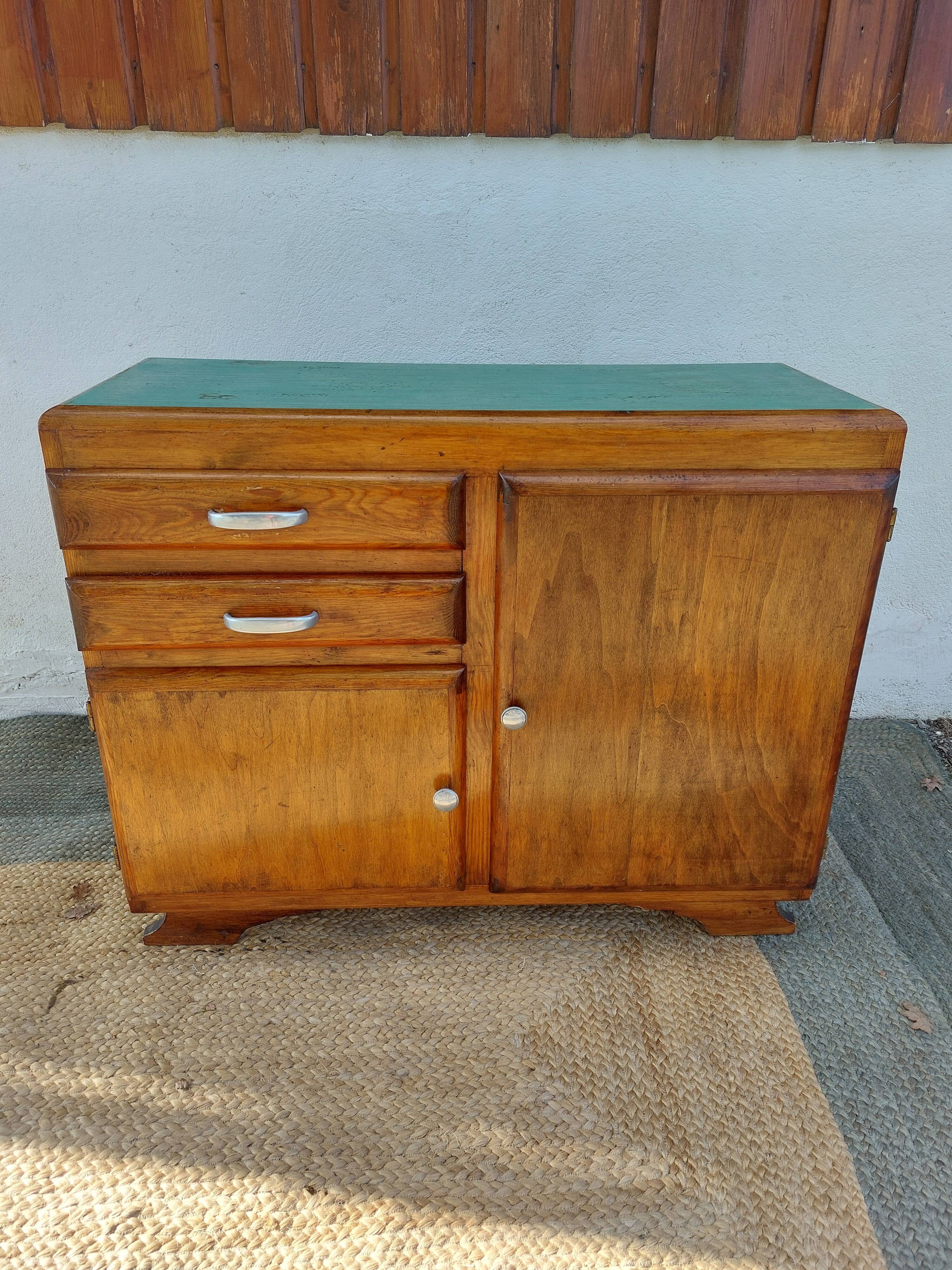 Vintage Mado sideboard with asymmetrical doors