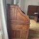 Antique American desk with curtain – original model from the 1920s/30s.