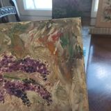 Lilac painting signed
