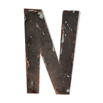 Iron industrial letter