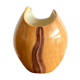 Vase Grandjean Jourdan imitation wood Vallauris