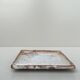 Empty pocket plate in Japanese stoneware.