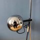 Chrome ball floor lamp Herda Mid-Century 1970s