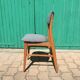 Scandinavian chair in restored solid beech