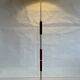 Mid-century floor lamp in teak and aluminum design w/ shade - Denmark 1960s