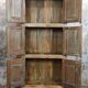 Indian storage cabinet 3 levels with 6 mango doors, unique piece