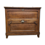 Old michaud brand cooler cabinet in solid oak