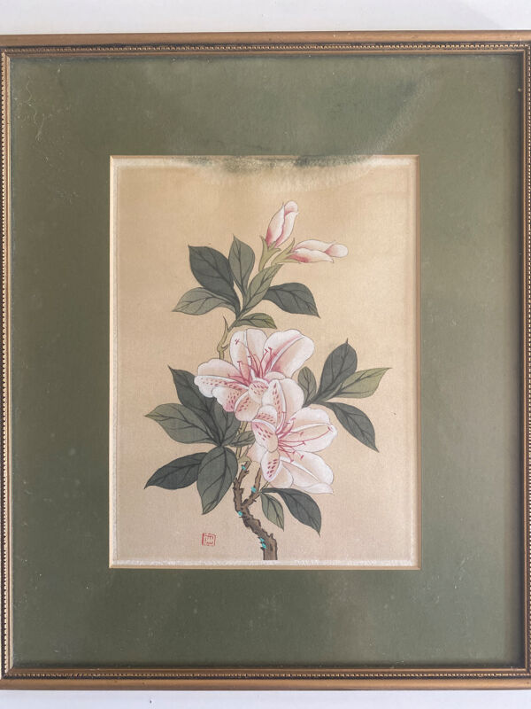 L'art japonais « kacho-ga » fleurs