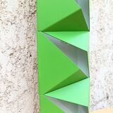 Wall lamp shape vintage origami