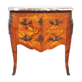 Dresser Louis XV style with marquetry